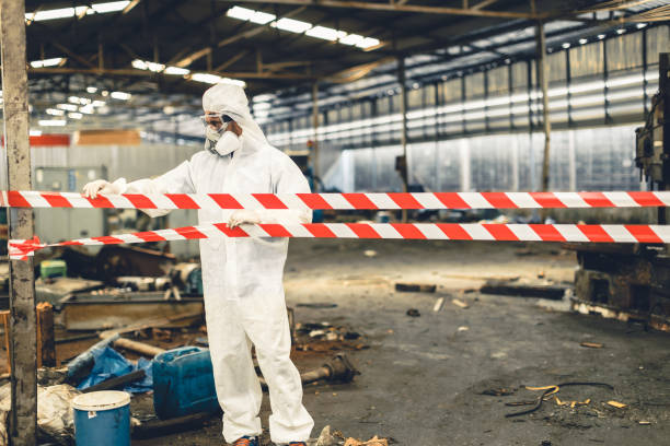 Professional Crime Scene Cleanup technician working in Hawi, HI